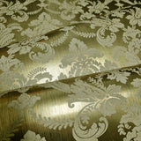 CB53805 Egerton Yellow foil gold metallic Acanthus Leaves damask Victorian wallpaper 3D
