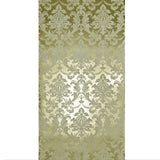 CB53805 Egerton Yellow foil gold metallic Acanthus Leaves damask Victorian wallpaper 3D
