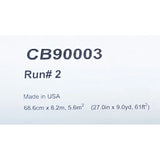 CB90003 Floral orange green off white large peony flowers botanical blooms Wallpaper 3D
