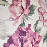 CB90019 Floral off white green pink large peony flowers focal botanical blooms Wallpaper
