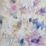 CB90109 Pastel Beige blue pink purple floral Impressionist Watercolor flowers wallpaper

