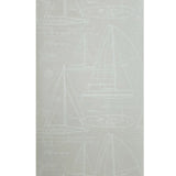 CC51902 Beige Cream nautical blueprint sailing boat coastal Marine drawings wallpaper 3D
