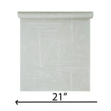 CC51902 Beige Cream nautical blueprint sailing boat coastal Marine drawings wallpaper 3D
