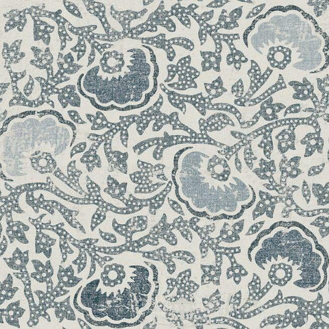 CH1441 Fontaine Blue Gray Wallpaper 