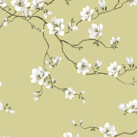 CH30105 Moonlace Magnolia Honeycomb Wallpaper