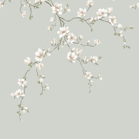 CH30108 Moonlace Magnolia Stardust Wallpaper