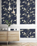 CH30202 Hanami Trail Night Sky Wallpaper