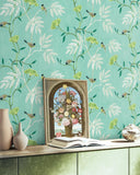 CH30304 Kohana Branch Lagoon Wallpaper 