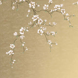 CH31705M Miyabi Gold Bloom Gold Mural 