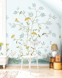 CH31902M Mokusei Branch Sky Mural