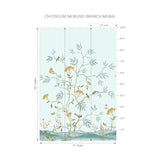 CH31902M Mokusei Branch Sky Mural