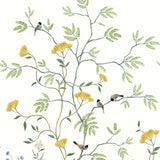 CH31903M Mokusei Branch Meadow Mural