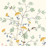 CH31912M Mokusei Branch Garden Mural