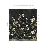 CH32000M Kaiyu Dogwood Carbon Mural