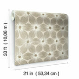 CI2304 Everlasting Beige Gold Wallpaper