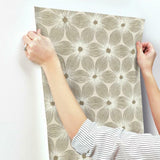 CI2304 Everlasting Beige Gold Wallpaper