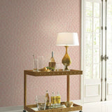 CI2334 Luminous Ginkgo Soft Coral Wallpaper