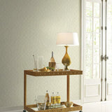 CI2335 Luminous Ginkgo White Cream Wallpaper