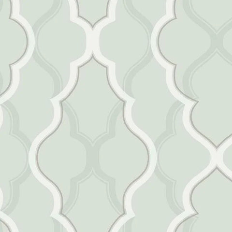 CI2397 Double Damask Silver Wallpaper