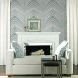 CI2412 Onyx Strata Mist Blue Wallpaper