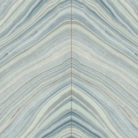 CI2412 Onyx Strata Mist Blue Wallpaper