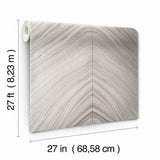 CI2413 Onyx Strata Moonlight Blush Wallpaper