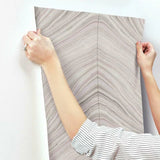 CI2413 Onyx Strata Moonlight Blush Wallpaper