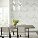 CI2414 Onyx Strata Sheer Grey Wallpaper