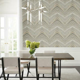 CI2416 Onyx Strata Taupe Wallpaper 