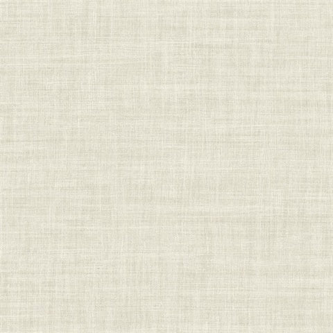 CL20503 Ivory Randi Tight Weave Faux Grasscloth Wallpaper