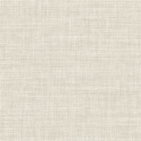 CL20505 Cream Randi Tight Weave Faux Grasscloth Wallpaper