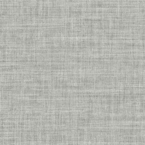 CL20508 Silver Randi Tight Weave Faux Grasscloth Wallpaper