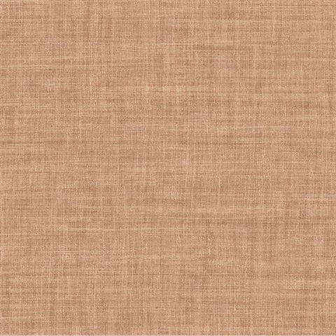 CL20516 Terracotta Randi Tight Weave Faux Grasscloth Wallpaper