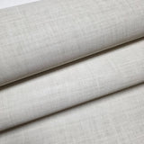 CL20520 Eggshell beige off white faux linen textile woven fabric light texture wallpaper
