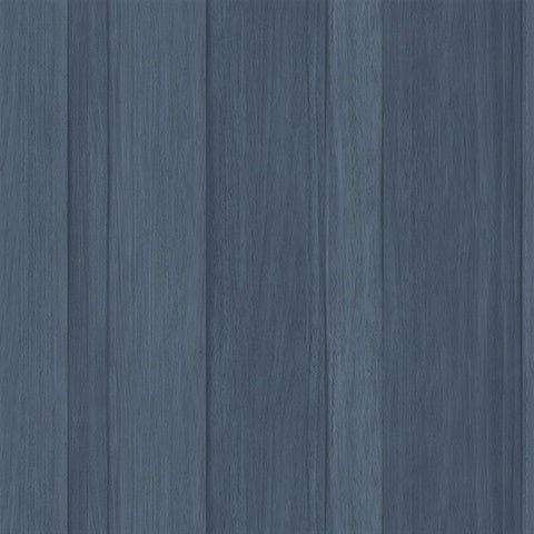 CL20802 Navy Radnor Faux Wood Plank Wallpaper