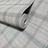 CL21404 Vinyl Green Ralph heritage plaid faux fabric wallpaper 3D wallcoverings
