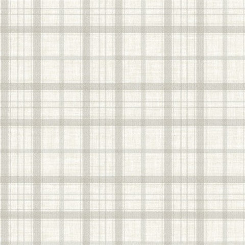 CL21410 Cream Ralph Plaid Wallpaper