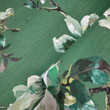 CL31404 Floral green off white magnolia blossoms flowers branches plants Wallpaper rolls