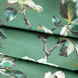 CL31404 Floral green off white magnolia blossoms flowers branches plants Wallpaper rolls