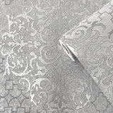 CM2483 Lustre Damask Wallpaper