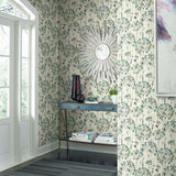 CN2102 Flourish Turquiose Wallpaper