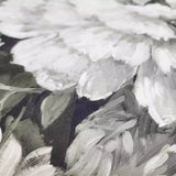 CN30100, 12049 Black Gray blue green beige floral Watercolor flowers wallpaper rolls 3D