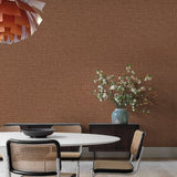 CO1015 Rough Textile Brown Wallpaper 