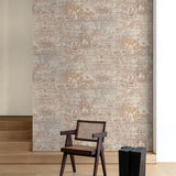 CO3102 Worn Tapistry Beige Wallpaper 