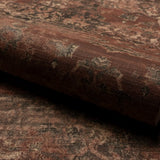 CO3103 Worn Tapistry Red Wallpaper 