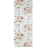 CR21314 Ivory off white pink floral large peony blossom flowers Biedermeier wallpaper 3D
