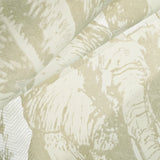 CR22100 Flocking velvet Textured ivory beige off white safari elephant wallpaper roll 3D
