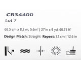 CR34400 Trellis gray tan white textured faux stitched woven fabric geo ogee wallpaper 3D
