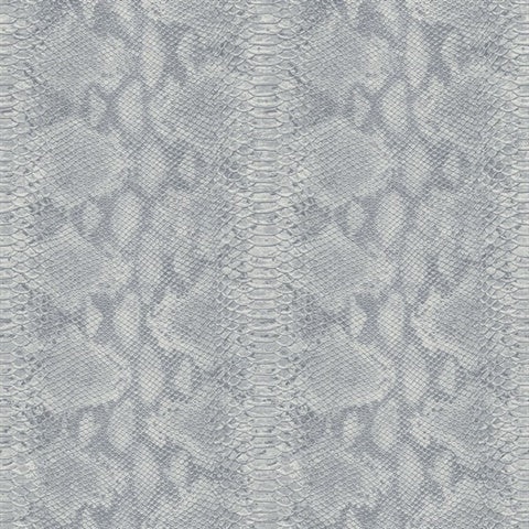 CR80408 Grey Snakeskin Wallpaper