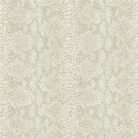 CR80410 Beige Snakeskin Wallpaper